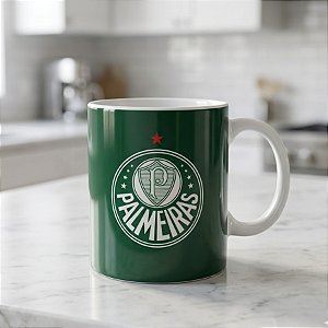 Caneca de Cerâmica - Palmeiras Oficial - 300ml - 1 unidade - Rizzo