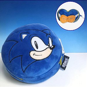 Máscara de Dormir com Almofada - Sonic - 1 unidade - Zonacriativa - Rizzo
