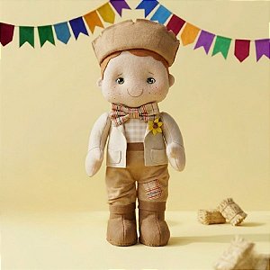 Boneco em Feltro - Noivo - 40cm - 1 unidade - Rizzo
