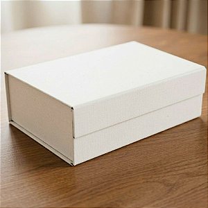 Caixa de Papel Rígido Retangular com Imã - Duna - GG 38x28x11cm - 1 unidade - Cromus - Rizzo