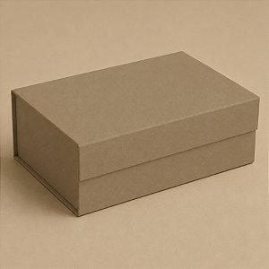 Caixa de Papel Rígido Retangular com Imã - Duna - GG 38x28x11cm - 1 unidade - Cromus - Rizzo