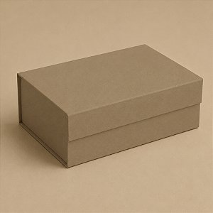 Caixa de Papel Rígido Retangular com Imã - Duna - G 33,5x24,5x10cm - 1 unidade - Cromus - Rizzo