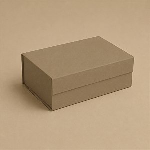 Caixa de Papel Rígido Retangular com Imã - Duna - P 24,5x17,5x8cm - 1 unidade - Cromus - Rizzo