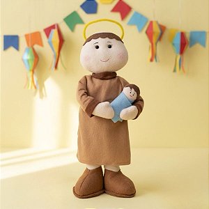 Boneco em Feltro - Santo Antônio - 40cm - 1 unidade - Cromus - Rizzo