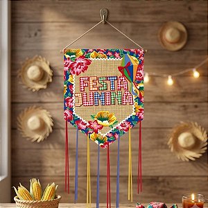 Estandarte de Festa Junina - Xodó - 35x27cm - 2 unidades - Cromus - Rizzo