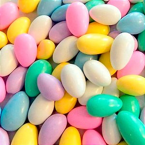 Amêndoas Confeitada Colorida 100gr - Rizzo Confeitaria
