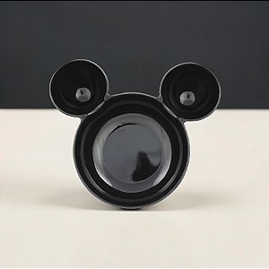 Bowl de Melamina - Orelha Mickey - Preto - 700ml - Disney Original - 1 unidade - Cromus - Rizzo