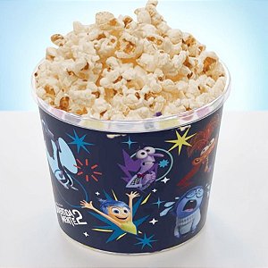 Kit 10 Baldes de Pipoca - Divertidamente 2 - 2,1l - Disney Original  - 1 unidade - Plasútil - Rizzo