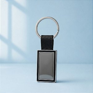 Chaveiro de Metal - Quadrado - 9x3cm - 1 unidade - Rizzo