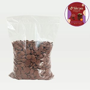 Chocolate Nobre Meio Amargo 40% Cacau - Gotas - 500g - 1 unidade - Sicao - Rizzo