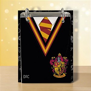 Mini Ficheiro Vertical - Grifinória - Harry Potter - 16x20cm - 1 unidade - DAC Art - Rizzo