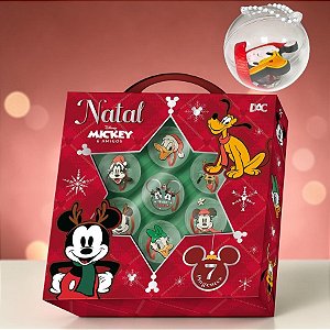 Conjunto de Bolinhas e Pingentes de Natal - Mickey Mouse - Disney Original - 1 unidade - DAC Art - Rizzo