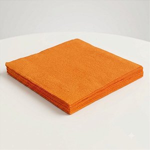 Guardanapo Liso Folha Dupla - Laranja - 32x32cm - 20 unidades - Rizzo