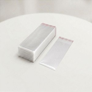 Saco Adesivado sem Furo - 7x12cm - 100 unidades - Rizzo