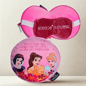 Máscara de Dormir com Almofada - Princesas - Disney Original - 1 unidade - Zonacriativa - Rizzo