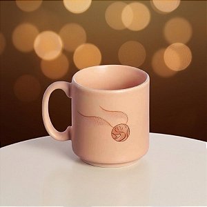 Mini Caneca de Cerâmica Tina  - Pomo de Ouro - Harry Potter - 100ml - 1 unidade - Zonacriativa - Rizzo
