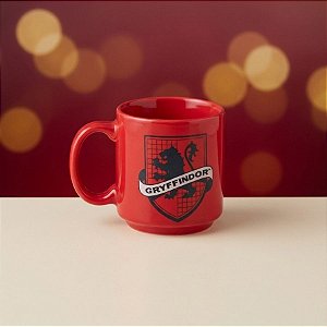 Mini Caneca de Cerâmica Tina - Grifinória - Harry Potter - 100ml - 1 unidade - Zonacriativa - Rizzo