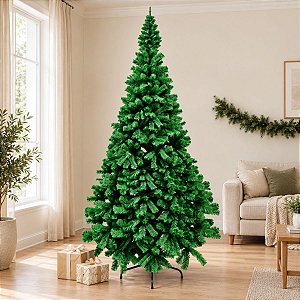 Árvore de Natal Copacabana - 1100 Galhos - 210cm - 1 unidade - Cromus - Rizzo