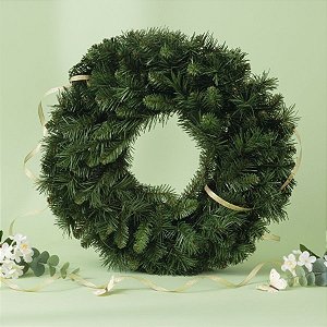 Guirlanda de Natal Verde - 500 hastes 120cm  - 1 unidade - Cromus - Rizzo