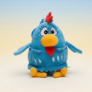 Chaveiro de Pelúcia Clip-On - Galinha Pintadinha - Galinha - 7x12x6cm - 1 unidade - Toyng - Rizzo