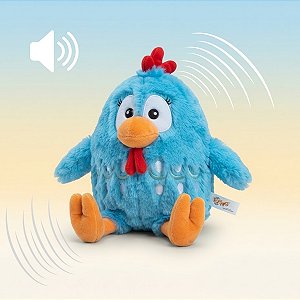 Galinha Pintadinha de Pelúcia Tremelica com Som e Movimento - 16x21x15cm - 1 unidade - Toyng - Rizzo