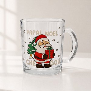 Caneca de Vidro de Natal - É Natal - 330mL - 1 unidade - Rizzo