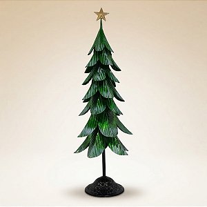 Árvore de Natal de Ferro - Verde Nevado  - 22x70x22cm - 1 unidade - Rizzo