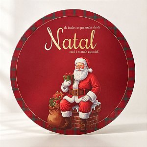 Sousplat de Natal - Mais Especial - 38cm - 1 unidade - Rizzo