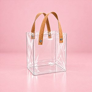Caixa de PVC com Alça Kraft 15x10x15cm - 12 unidades - Rizzo