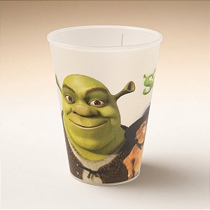 Copo de Plástico - Shrek - 320ml - 1 unidade - Plasútil - Rizzo