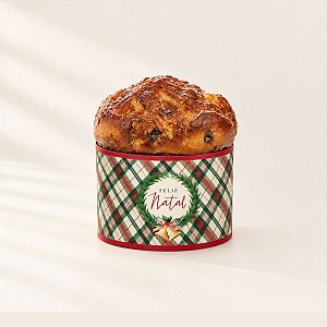 Cinta para Panetone 100g - Memórias - Vermelho - 25x6cm - 10 unidades - Cromus - Rizzo