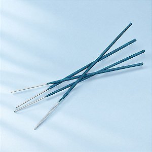 Vela Estrelinha - Azul - 14cm - 4 unidades - Rizzo