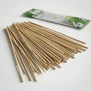 Vareta de Bambu para Algodão Doce - 38cm - 50 unidades - Theoto - Rizzo