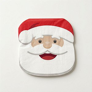 Guardanapo De Papel Natalino - Papai Noel - 32cm - 10 unidades - Rizzo