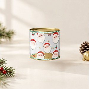 Lata Clean de Natal - Surpresa do Noel - 10x7cm - 1 unidade - Cromus - Rizzo