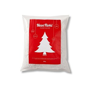 Neve Artificial Decorativa - Floki - 900g - 1 unidade - Rizzo