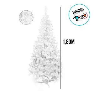 Árvore de Natal Portobelo Branca 1,80m - 01 unidade - Cromus Natal - Rizzo