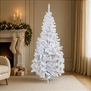 Árvore de Natal Portobelo Branca 1,50m - 01 unidade - Cromus Natal - Rizzo