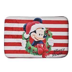 Tapete Mickey Guirlanda 40cm - 01 unidade Natal Disney - Cromus - Rizzo Embalagens