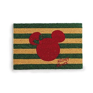 Capacho Mickey Listras 60cm - 01 unidade Natal Disney - Cromus - Rizzo Embalagens