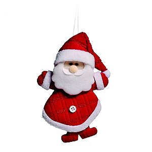 Mini Boneco Papai Noel Vermelho 10cm - 06 unidades - Cromus Natal - Rizzo Embalagens