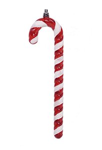 Enfeite para Pendurar Candy Cane 25cm - 01 unidade - Cromus Natal by  Cecília Dale - Rizzo Embalagens
