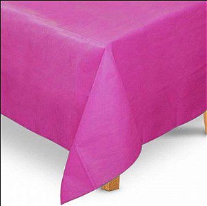 Toalha de Mesa Quadrada em TNT (1,00m x 1,00m) Rosa Pink 5 unidades - Best Fest - Rizzo Embalagens