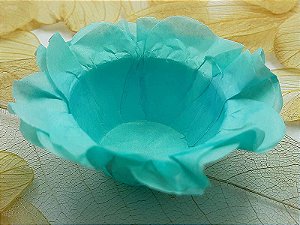 Forminha para Doces Floral em Seda Tiffany - 40 unidades - Decorart