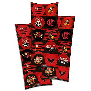 Adesivo Redondo para Lembrancinha Festa Flamengo - 30 unidades - Festcolor - Rizzo Embalagens e Festas