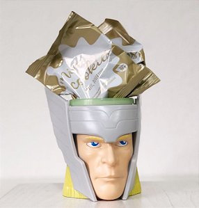 Kit Caneca 3D com Cookies - Thor - 01 unidade - Cromus - Rizzo Embalagens
