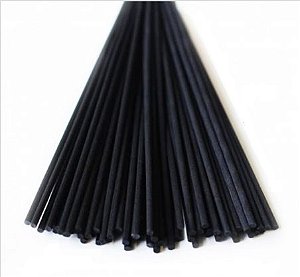 Vareta de Fibra para Difusor - P - 13cm - Preta - 20 Unidades