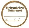 Etiqueta Brigadeiro Gourmet - 100 unidades - Decorart - Rizzo Embalagens
