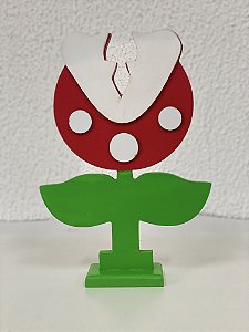 R25 - Decoração de MDF - Planta Carnívora Mario - 01 Unidade - Mara Móveis - Rizzo Festas