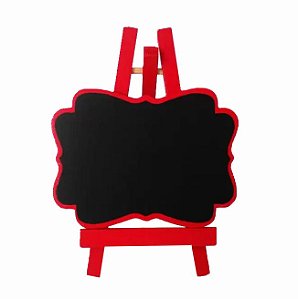 Mini Quadro Negro Com Cavalete - P - 01 Unidade - YDH Festas - Rizzo Festas